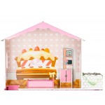 Casuta din lemn Cookie Residence DollHouse - Casa pentru papusi cu lift cu mobilier inclus Casuta din lemn Cookie Residence DollHouse - Casa pentru papusi cu lift cu mobilier inclus